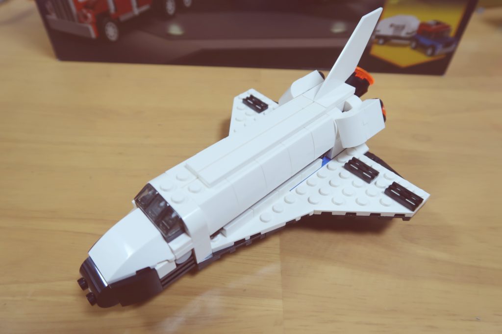 レゴ Lego クリエイターのスペースシャトルがかっこいい 宇宙好きな子にハマる おもちゃであそぼ